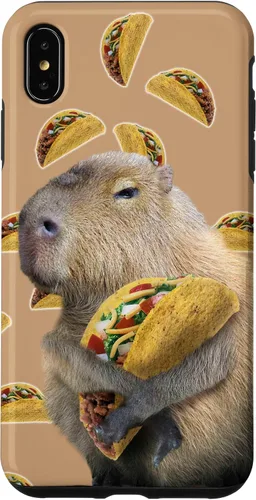 Vista 11 de Capybara Capybaras Eating Taco - Carcasa para iPhone 17