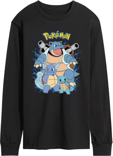 Vista 35 de HYBRID APPAREL - Team Pokémon - Camiseta de manga larga para hombre