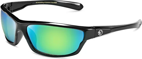 Vista 27 de Nitrogen Gafas de sol deportivas polarizadas envolventes para hombres y mujeres, UV400, para conducir, pescar, correr, gafas de sol