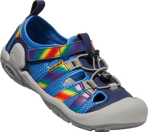 Vista 5 de KEEN Knotch Creek Casual Cómodo para Niños Tinte anudado cobalto brillante/arco iris