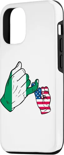Vista 2 de iPhone 15 Parent and child Nigeria USA family Case