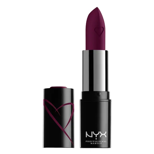 Vista 7 de NYX PROFESSIONAL MAKEUP - Lápiz labial satinado Shout Loud, infundido con manteca de karité - 1999 (Taupe)