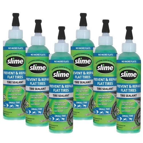Vista 15 de Sellador Slime para neumáticos sin cámara - Paquete de 2 - 24 onzas (710 ml), Paquete de 1, Blanco