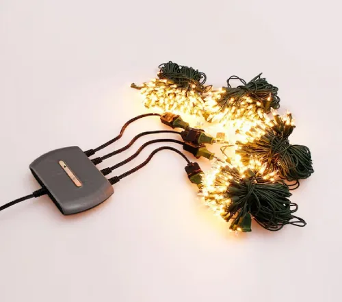 Vista 2 de Illuminations Luminarias LED LIGHTWIZARD 4 Puertos con Control Remoto