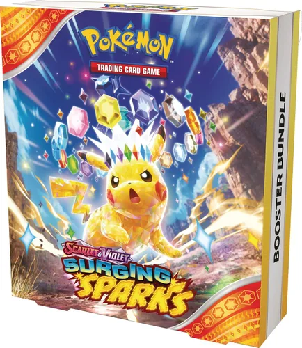 Vista 5 de Pokémon TCG: Escarlata y Violeta - Paquete de refuerzo de Surging Sparks