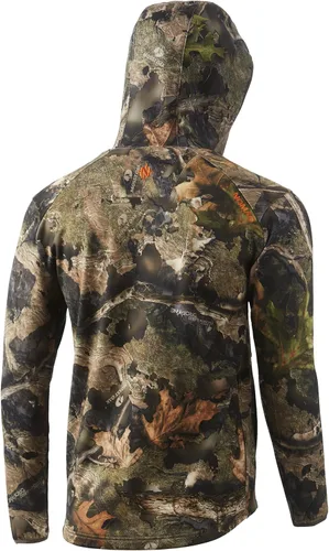 Vista 2 de Nomad Sudadera con capucha para hombre, forro polar de caza resistente al agua de peso medio
