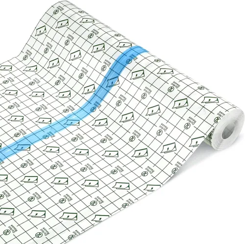 Vista 10 de BBTO Cinta adhesiva impermeable transparente para vendaje, 2 x 394 pulgadas