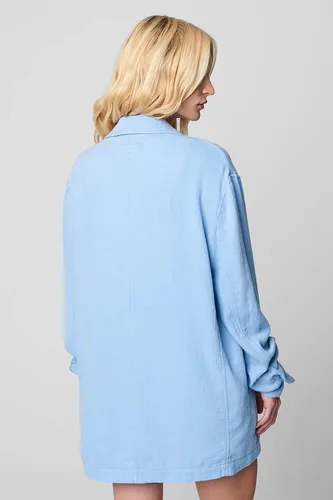 Vista 3 de BLANKNYC Ropa de lujo para mujer de gran tamaño con bolsillos, abrigo cómodo y elegante