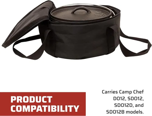 Vista 6 de Camp Chef Bolsa de transporte horno holandés de 12 pulgadas