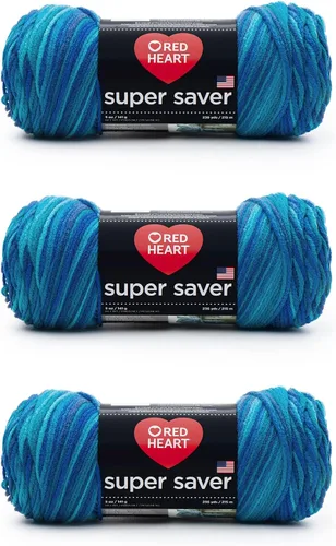 Vista 30 de Red Heart Hilo Super Saver, paquete de 3, camuflaje, 3
