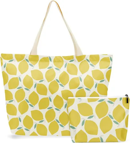Vista 13 de 2 bolsas de maquillaje, bolsa de playa impermeable, para playa, piscina, viajes y campamento, para mujeres, mejor amiga, hermana Camper