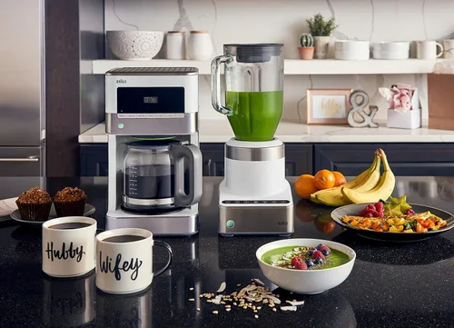 Vista 5 de Braun KF6050WH BrewSense - Cafetera de goteo, color blanco