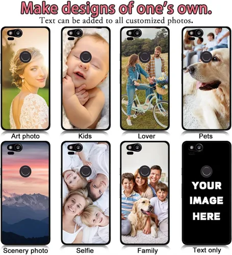 Vista 6 de Funda de teléfono personalizada para Google Pixel 6A, collages de múltiples imágenes, funda personalizada con texto fotográfico, funda protectora a