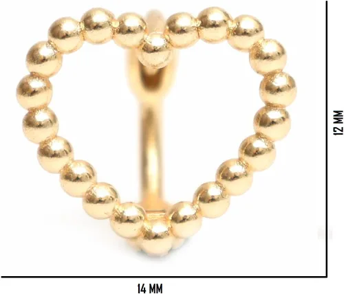 Vista 19 de Gempires - Aretes ligeros y gruesos, delicados y minimalistas, hipoalergénicos, chapados en oro, sin deslustre, diseño clásico, para uso diario