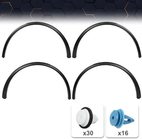 Vista 9 de PIT66 Guardabarros compatibles con Tesla Modelo Y 2020-2024, 4