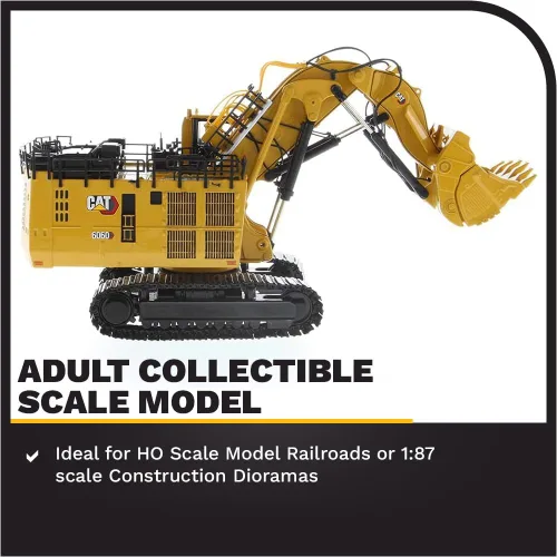 Vista 3 de 1:87 Caterpillar 6060FS Pala hidráulica para minería - Diecast Masters - Línea alta - 85650