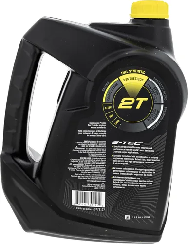 Vista 3 de Aceite sintético OEM de 2 tiempos para Sea-Doo/Ski-Doo/Can-Am BRP, galón, 779127, 9779127