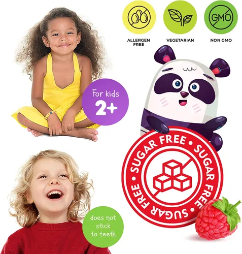 Vista 4 de Dr. Moritz Gomitas de magnesio para niños, 60 unidades + gomitas de saúco, paquete de 120 unidades, apoyo inmunológico y tranquilo para niños