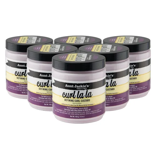 Vista 16 de Crema para definición de rizos Curl La La de Aunt Jackie, 15 oz