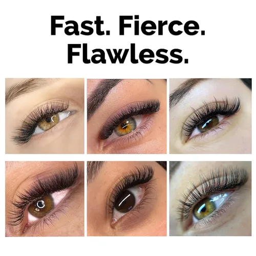 Vista 4 de DLUX PROFESSIONAL Pegamento de extensión de pestañas para profesionales – 8 semanas de retención, 1 segundo de tiempo de secado, sin látex