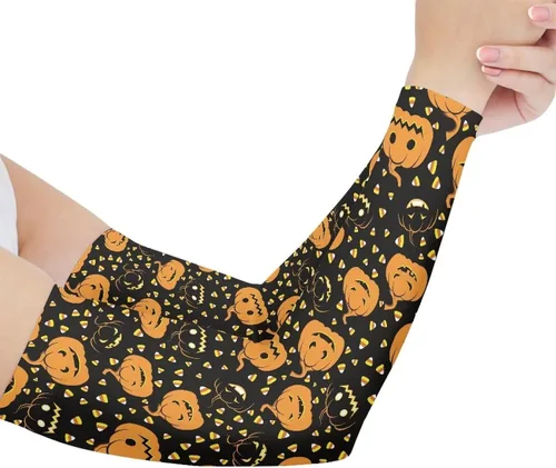 Vista 2 de GIFTPUZZ Fundas de brazo de protección solar mangas de compresión UV manga de enfriamiento para deportes