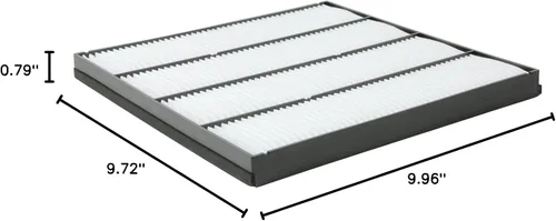 Vista 4 de 800156P Repuesto de filtro de aire de cabina TYC para Chevrolet Camaro