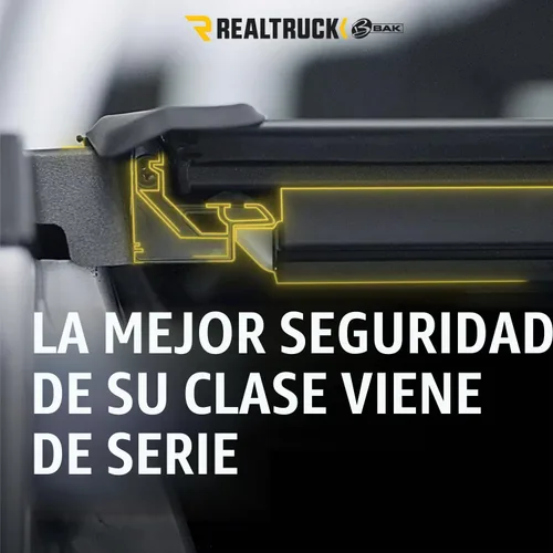 Vista 6 de RealTruck BAK BAKFlip MX4 - Cubierta rígida plegable para caja de camioneta 448227 Compatible con Dodge Ram 1500 2019-2025, no es compatible