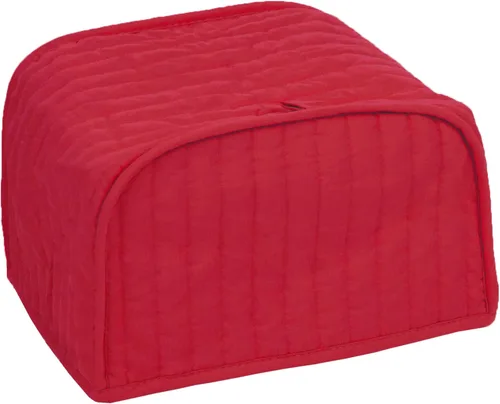 Vista 16 de Funda RITZ Premium Universal para tostadora de dos rebanadas, 11.25" x 5.75" x 7", de poliéster y algodón acolchado, protector contra huellas Negro