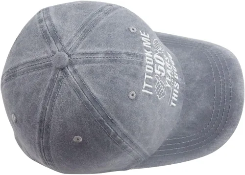 Vista 16 de It Took Me 50 Years to Look This Good Hat para mujeres y hombres, divertida gorra de béisbol ajustable bordada 50 cumpleaños