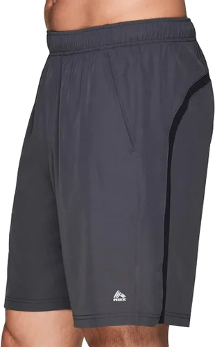 Vista 11 de RBX Active - Pantalones cortos de baloncesto para hombre, 9 pulgadas, elásticos, con bolsillos