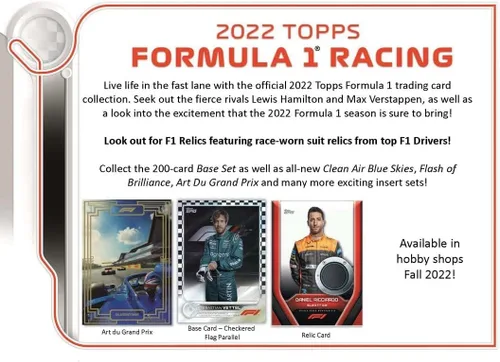 Vista 5 de Topps - Turbo Attax Formula 1 2022 - Caja completa - Tarjetas oficiales de F1 - 240 tarjetas incluidas