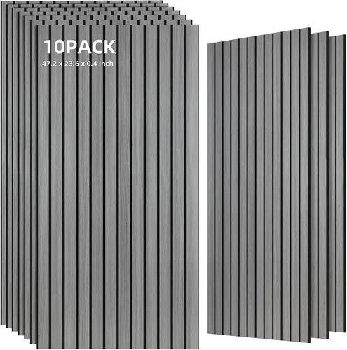Vista 15 de TO-TH Paquete de 12 paneles acústicos de pared de 11.8 × 15.7 × 0.35 pulgadas, panel a prueba de sonido, color negro