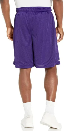 Vista 2 de Russell pantalones cortos deportivos de malla sin bolsillos para hombre