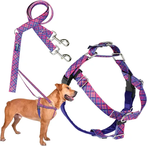 Vista 53 de 2 Hounds Design Freedom - Arnés para perro sin tirones, arnés ajustable y correa, fácil de caminar y control cómodo, se adapta a perros pequeños