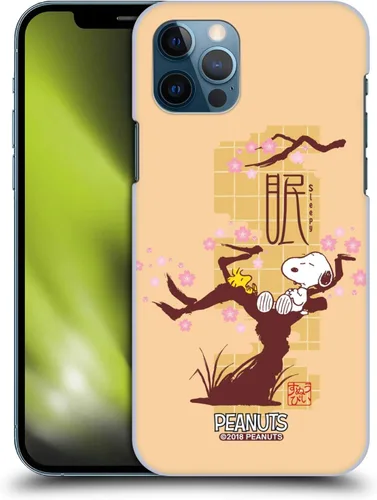Vista 54 de Head Case Designs Funda rígida con licencia oficial de Peanuts Charlie Brown Oriental Snoopy compatible con Apple iPhone 7/8/SE 2020 y 2022