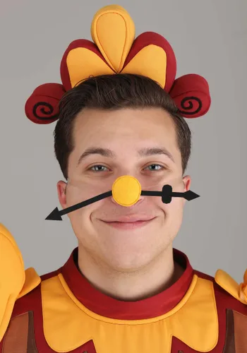 Vista 7 de Disfraz de Cogsworth para Hombre de La Bella y la Bestia de Disney Multicolor