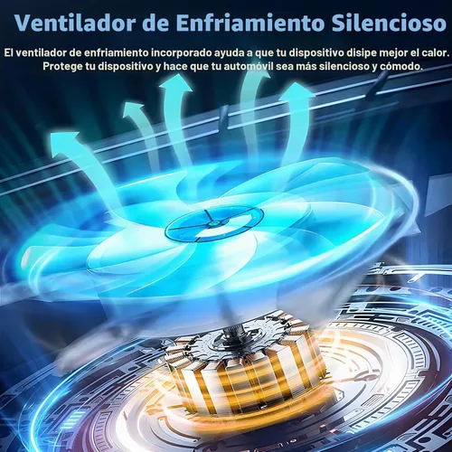 Vista 6 de RoyPow Inversor de corriente para automóvil de 200 W, inversor de corriente CC de 12 V a 110 V CA con puerto para encendedor de cigarrillos