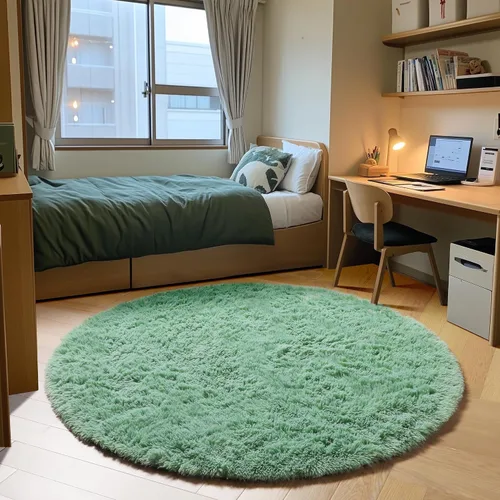 Vista 84 de ONASAR - Alfombra de pasillo negra de 2 x 6 pies, esponjosa, lavable, ultrasuave, afelpada, peluda, tapete para bebés, dormitorio de niños, armario