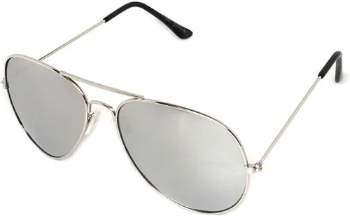 Vista 6 de WebDeals – Gafas de aviador con lentes transparentes tipo espejo y marco metálico estilo retro
