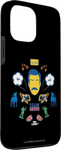 Vista 3 de Funda para iPhone 13 Pro Max Ted Lasso Icon Collage
