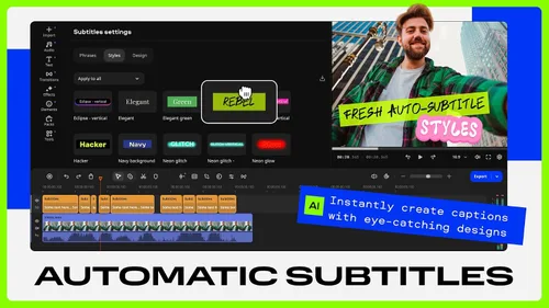 Vista 5 de Movavi Video Editor 2026 Personal License [PC Download]