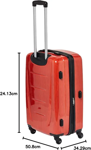 Vista 22 de Samsonite Winfield 2 Equipaje rígido con ruedas giratorias, Azul profundo, Juego de 3 piezas (20/24/28)