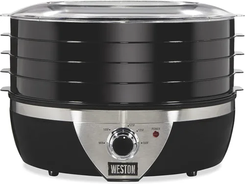 Vista 11 de Weston - Máquina deshidratadora de alimentos para cecina, frutas, carne, hierbas y verduras Precision Digital Temperature Control (90°-160°F) 10