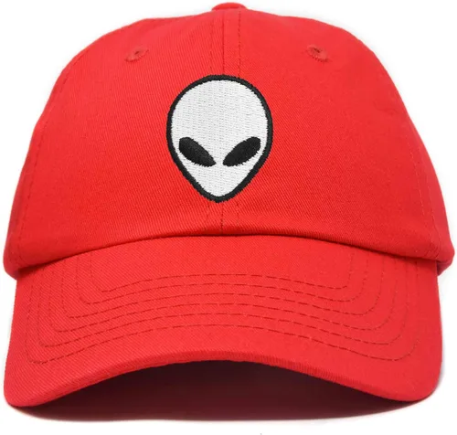 Vista 18 de DALIX Gorra de béisbol Alien Head para hombre y mujer Beige