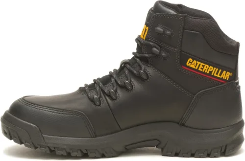 Vista 5 de CAT Botas impermeables de punta compuesta para hombre Negro