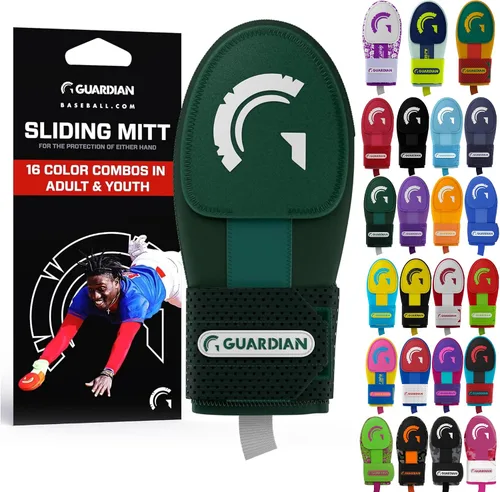 Vista 21 de Guante deslizante Guardian Baseball - Tallas para jóvenes y adultos - Guante deslizante para béisbol - Correa de compresión elástica