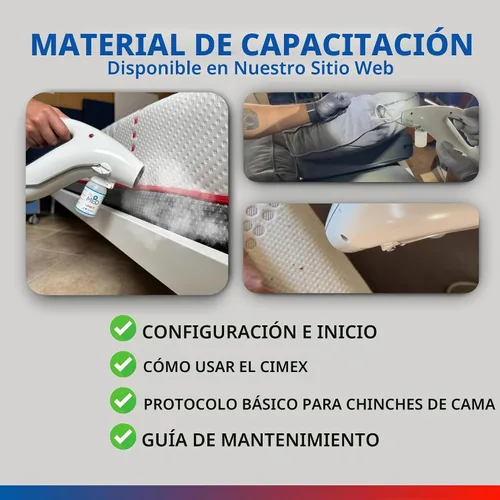 Vista 7 de Polti Cimex Eradicator - Vaporizador profesional para chinches