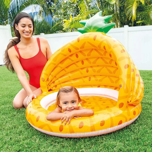 Vista 2 de Intex Piscina para bebés de piña, 40 x 37 pulgadas, para edades de 1 a 3 años