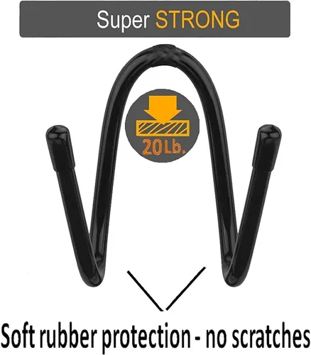 Vista 3 de Soporte flexible para sombreros duros sobre el asiento, colgador de casco duro para colgar reposacabezas de vehículos, camiones, automóviles