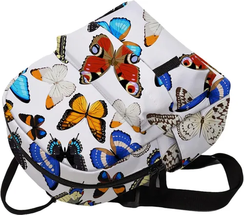 Vista 6 de Mini mochila para niñas, bolsa de tiro con impresión Deanfun bolsa impermeable a la moda, Mnsb-31, Mini Size, Mochilas Sling